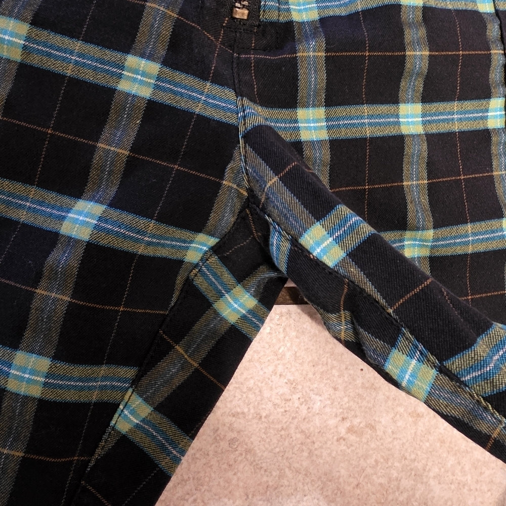 Vintage Y2K Wet Seal Plaid Low Rise Pants- 9 - Picture 4 of 15